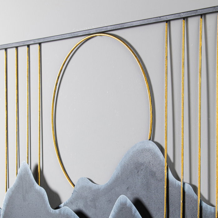 Wallity Sagarmatha - 1 Accesorio Decorativo de Metal Multicolor